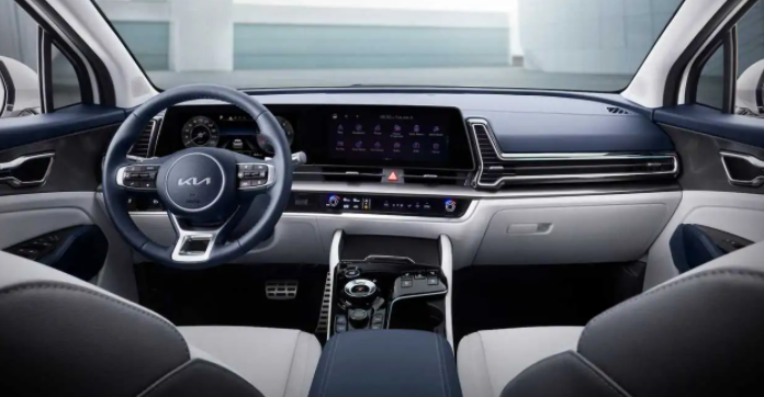kia sportage 2022 iç tasarım