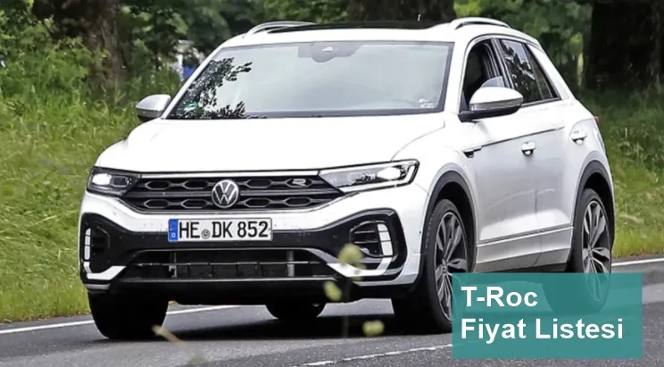 Sıfır Volkswagen T-Roc 2022 Fiyat Listesi (Haziran)